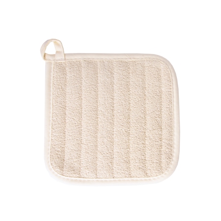 Ritz Concepts Quilted Natural Terry Front / Natural Fabric Back Pot Holder 35300